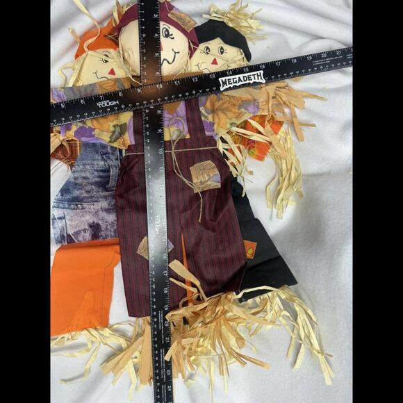 Thanksgiving Fall Autumn Lot Decorations Pumpkins Scarecrows - Picture 9 of 9